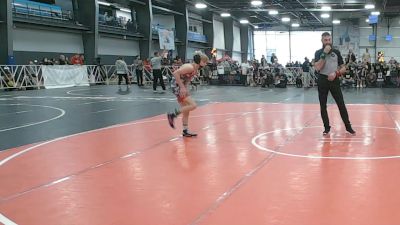 84 lbs Round 1 (9am Friday) - Zachary Paris, CTWHALE vs Kingston Behrooz, Team VA/USA