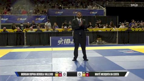Maitê Mesquita Da Costa vs Morgan Sophia Bersola Vallejos 2026 Pan Kids Jiu-Jitsu IBJJF Championship