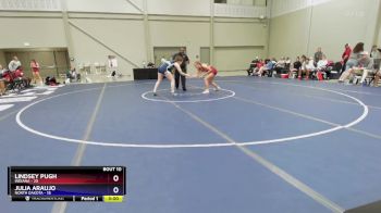 135 lbs Round 3 (8 Team) - Lindsey Pugh, Indiana vs Julia Araujo, North Dakota