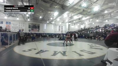 120 lbs Cons. Round 3 - Isabel Sadowski, El Toro vs Kenslie Watts, San Clemente