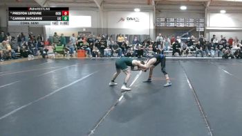 141 lbs Cons. Semi - Preston LeFevre, Grand Valley State vs Carsen Richards, Lake Erie