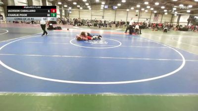 160 lbs Consi Of 32 #2 - Jackson Caballero, AL vs Charlie Poor, MA