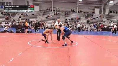 195 lbs Rr Rnd 3 - Marley Williams, Combat Athletics - HSB vs Max Fox, The Academy Wrestling Club - HSB