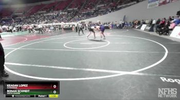 6A-190 lbs Quarterfinal - Keagan Lopez, Clackamas vs Ronan Schmidt, South Eugene