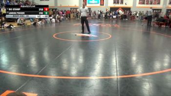82 lbs Cons. Round 2 - Bo Stamp, Belle Plaine Gold Medal vs Linkin Fisher, VS Viking Wrestling Club