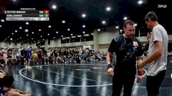 126 lbs Round 2 (6 Team) - Peyton Breaux, Pod Squad vs Karl Schutz, Team Rich Habits White