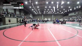 126B Quarterfinal - Jacob Schatzman, Hillsboro vs Caleb Rocole, Millard South