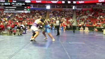 1A-285 lbs Cons. Round 2 - Joel Cooper, Panorama vs Jace Pedersen, South Central Calhoun