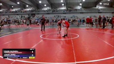 144 lbs Champ. Round 2 - Caleb Caldwell, Terminator Wrestling Academy vs Logan James, Greater Heights Wrestling