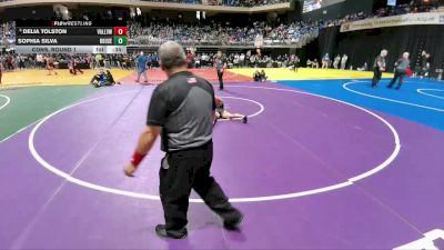 5A 114 lbs Cons. Round 1 - Delia Tolston, Pharr Valley View vs Sophia Silva, Leander Rouse