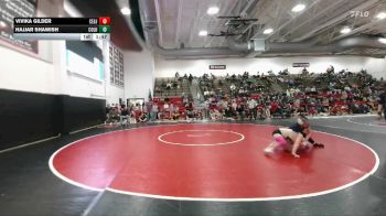 115 lbs 9th Place Match - Hajjar Shawish, Columbine vs Vivika Gilder, Central-GJ