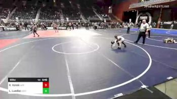 66 lbs Semifinal - Ryder Vanek, Independent vs Link Luedke, Northeast Colorado Elite