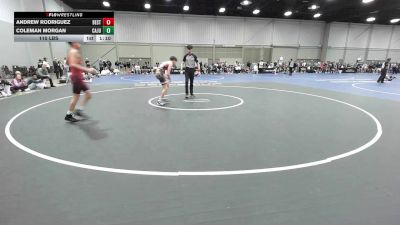 110 lbs Rr Rnd 1 - Andrew Rodriguez, Best Trained 14U vs Coleman Morgan, Cajun Cowboys 14U
