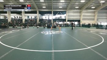 103 lbs Cons. Round 3 - Alexis Baumgartner, Adrian College vs Ava Pike, Alma