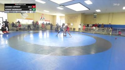 82kg Round 2 - Luciano LoPresti, Community Youth Center - Conco vs August Degenhart, Germany