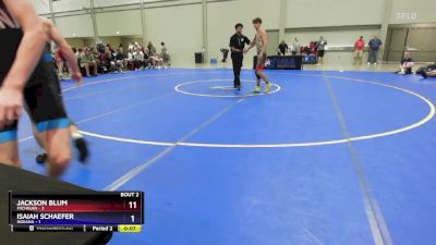 138 lbs Round 1 (8 Team) - Joshua Vasquez, Michigan vs Amrin Pratt, Indiana