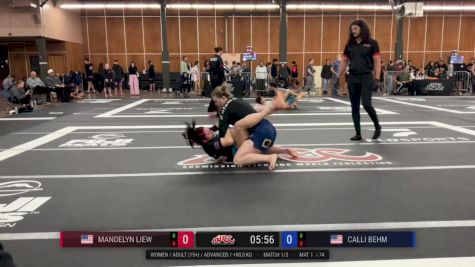 Mandelyn Liew vs Calli Behm 2026 ADCC Portland Open