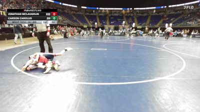 50 lbs Consy 3 - Jonathan McLaughlin, Rose Tree Media vs Carson Carolus, Juniata Valley