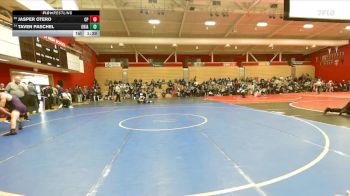 140 lbs Champ. Round 1 - Jasper Otero, College Park vs Taven Paschel, Ukiah