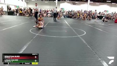 52 lbs Round 2 (8 Team) - Logan Galvez, Savage WA vs Sebastian Burd, Mat Rats