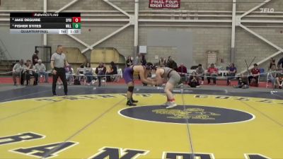 165 lbs Quarterfinal - Jake Deguire, Springfield vs Fisher Stites, Williams College