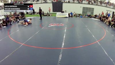 130 lbs Layla Espinoza, Virginia vs Taylor Echeverria, Oregon