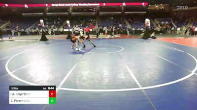 113 lbs Round Of 64 - Aiden Fogarty, Whittier vs Zachary Parent, Keene