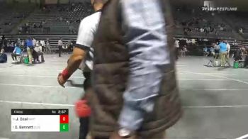 174 lbs Consolation - Jacobi Deal, Northwest Kansas Tech vs Dax Bennett, Clackamas