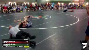 120 lbs Round 4 (6 Team) - Peyton Shepard, STL Black vs Travis Bucklew, CWC