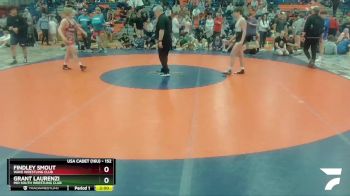 152 lbs Champ. Round 1 - Findley Smout, Wave Wrestling Club vs Grant Laurenzi, Mid South Wrestling Club