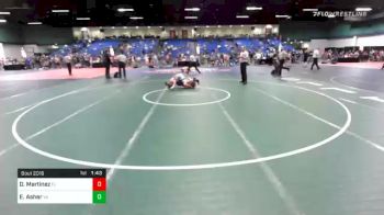 120 lbs Prelims - Danny Martinez, FL vs Ethan Asher, VA