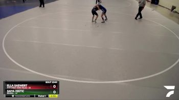 Round 5 - Ella Saewert, NYM (New York Mills) vs Saiya Mistic, Bemidji