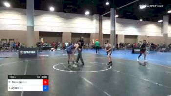 119 lbs Consolation - Casey Snowden, Social Circle USA Takedown vs Trevor Jones, New Jersey
