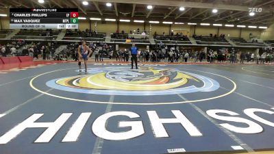 138 lbs Round Of 16 - Charles Phillips, East Providence vs Max Vasquez, Mt. Pleasant