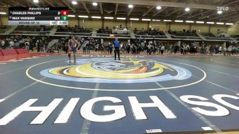 138 lbs Round Of 16 - Charles Phillips, East Providence vs Max Vasquez, Mt. Pleasant