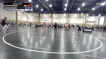 126 lbs Semifinal - Deaven Montanez, Youth Impact Center Wrestling Club vs Case Gustafson, Florida Scorpions