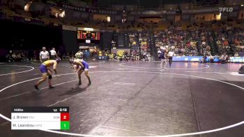 149 lbs Round Of 32 - Josh Brown, CSU-Bakersfield vs Mike Leandrou, Hofstra