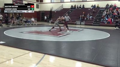 144-150A 1st Place Match - Daxton Recker, Mount Vernon vs Andrew Lewin, Independence