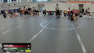 80 lbs Round 2 (6 Team) - Yusuf Mirza, Florida Scorpions vs Harley Charroin, Sniper Black Ops