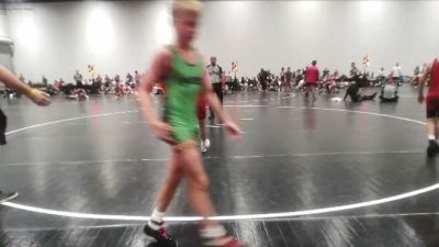 93 lbs Round 3 (4 Team) - Wyatt Nicely, Rabbit vs Cameron Ramp, Backyard Brawlers