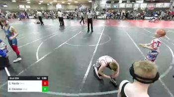 81 lbs Rr Rnd 2 - Cole Nauta, Chaparral WC vs Aj Cavazos, Colorado Natives