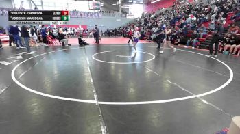 100 lbs 1st Place Match - Celeste Espinoza, El Paso vs Jocelyn Mariscal, El Paso Burges