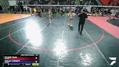 110 lbs Quarterfinal - Tylene Tran, Nevada vs Megan Cornett, Alaska