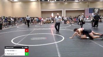 130 lbs Consi Of 8 #1 - Jacob Fernandez, Silverback WC vs Sebastian Rodriguez, Coachella Valley WC