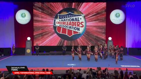 Top Gun All Stars - Miami - Toxic [2025 L7 International Open Small Coed Semis] 2025 The Cheerleading Worlds