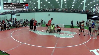 145 lbs Abigale Miller, Ohio Blue vs Anastasia Simon, Iowa