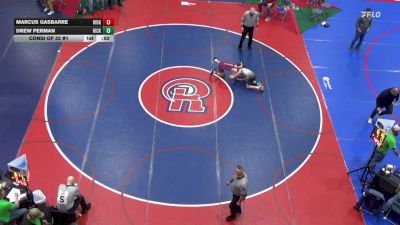 110 lbs Consi Of 32 #1 - Marcus Gasbarre, Ridgway vs Drew Perman, Hickory