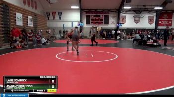 145 lbs Cons. Round 2 - Jackson Bushman, Liberty (Wentzville) vs Lane Schrock, Washington