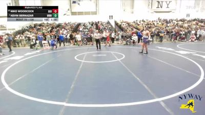 138 lbs Champ. Round 1 - Niko Woodcock, Club Not Listed vs Kevin Bernazar, Washingtonville Wizards Wrestling