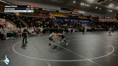 113 lbs Champ. Round 1 - Rylan Shaw, Staley vs Jordan Chavez, Iowa City, City High